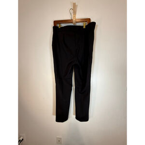 Women's Fabiana Filippi Black Trousers L stretchy smooth lux fabric